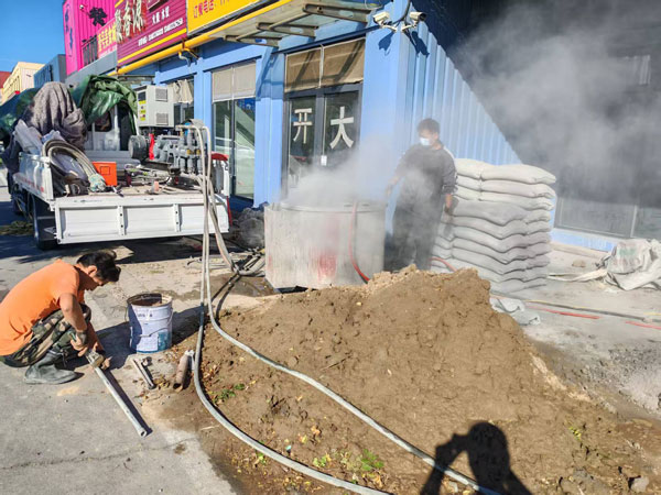 资源顶管注浆加固